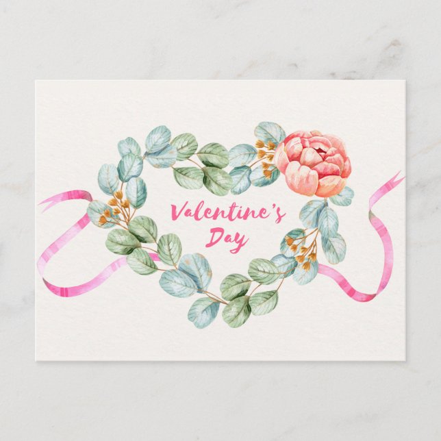 Postal el día de San Valentín (Anverso)