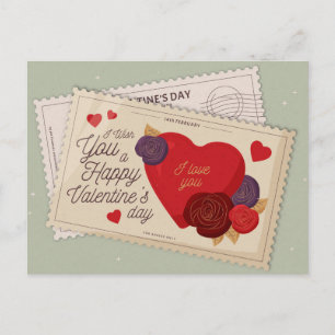 Postal el día de San Valentín