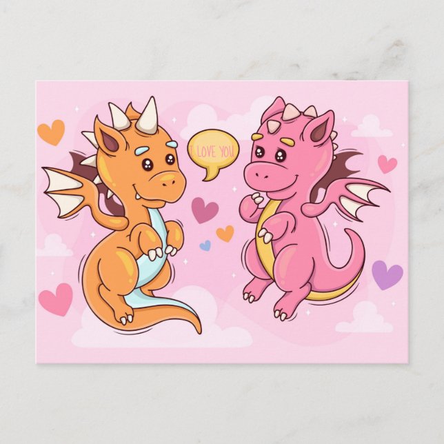 Postal el día de San Valentín (Anverso)