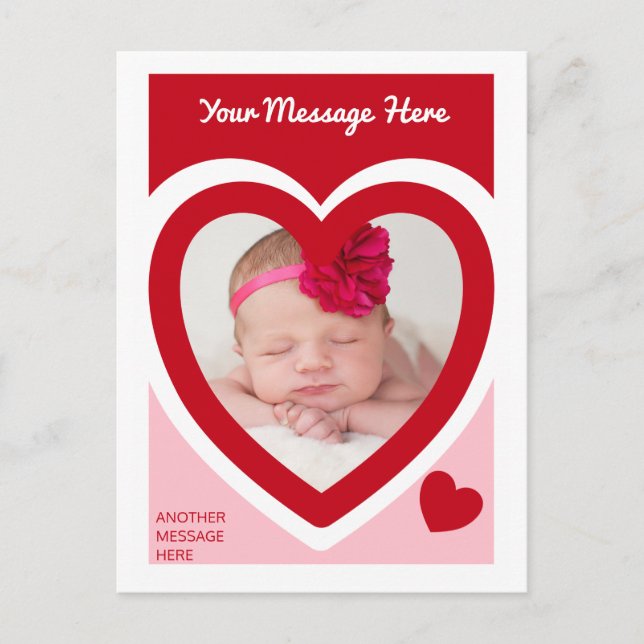 Postal El día de San Valentín Candy Hearts Box Personaliz (Anverso)