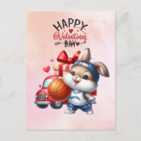 El día de San Valentín de baloncesto de jugador co