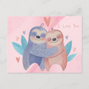 Postal El día de San Valentín de corte