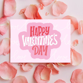 Postal El día de San Valentín de declaración de amor en n