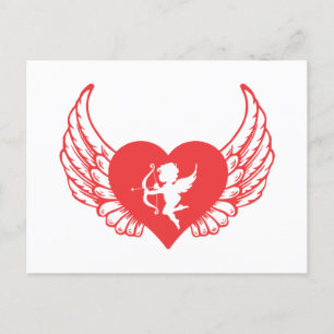 Postal El día de San Valentín de deseo