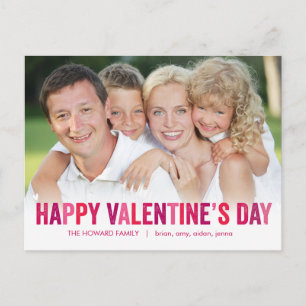 Postal El día de San Valentín de tonos alegres