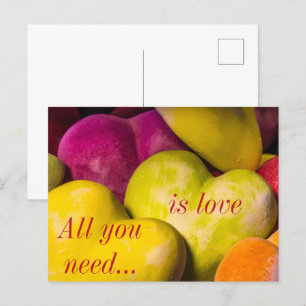 Postal El día de San Valentín Hearts