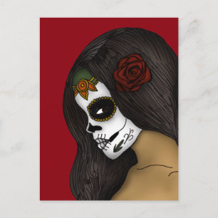 Postal El Día Del Chica Muerto