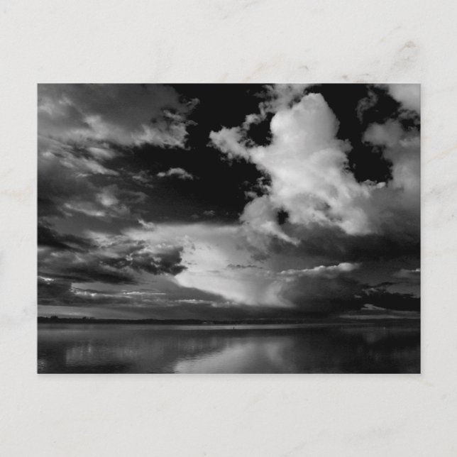 Postal El día se va (Anverso)