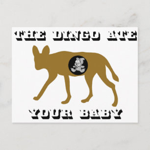 Postal El dingo comió a su bebé