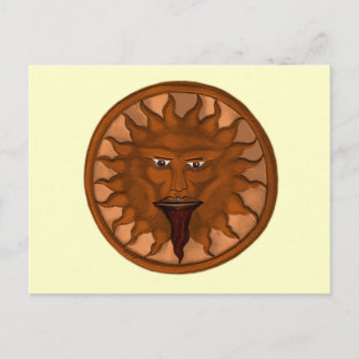 Postal El Dios del Sol (Ra) (Bronce)