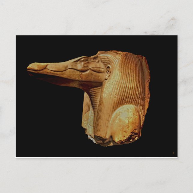 Postal El Dios Sobek (Anverso)