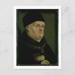 Postal El Diptych Matheron: retrato de Rene I the 'Good