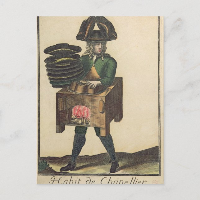 Postal El disfraz de los millones (Anverso)