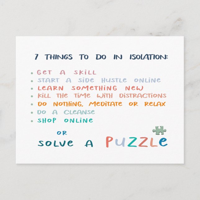 Postal El distanciamiento social se queda como inspiració (Anverso)