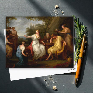 Postal El dolor de Telemachus