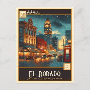 Postal El Dorado, Arkansas Antiguo