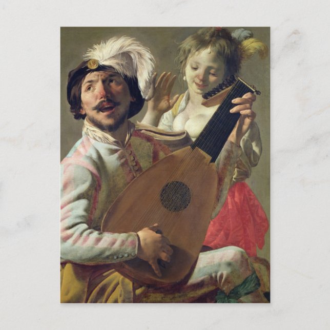 Postal El Duet, 1628 (Anverso)