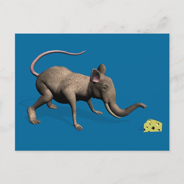 Postal El dulce Mouphant (Anverso)