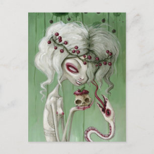 Postal El dulce sabor de la muerte