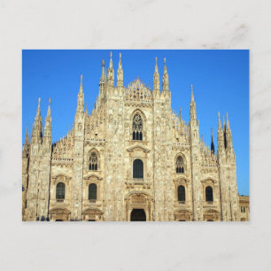 Postal El Duomo, la catedral de Milán