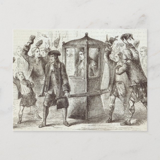 Postal El duque de Hamilton (Anverso)