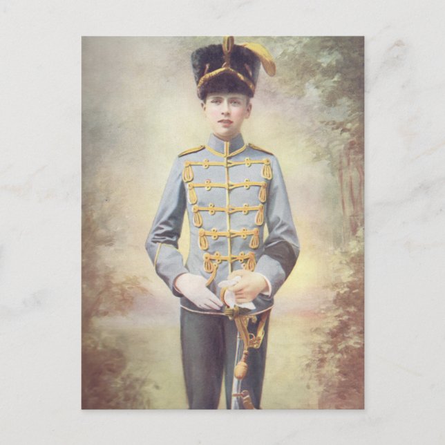 Postal El duque de Saxe-Coburg y Gotha (Anverso)