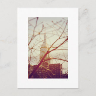 Postal El edificio del estado del imperio, NYC
