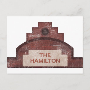 Postal el edificio hamilton