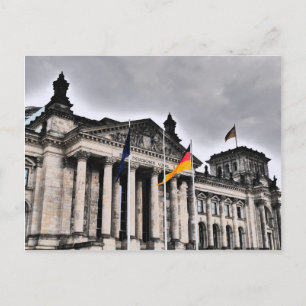 Postal El edificio Reichstag, Berlín