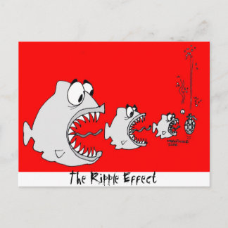 Postal El Efecto Ripple.