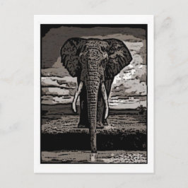 Postal El elefante