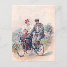 Postal El elemento de la bicicleta, 1896