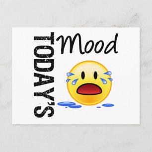 Postal El emoticono de hoy está llorando