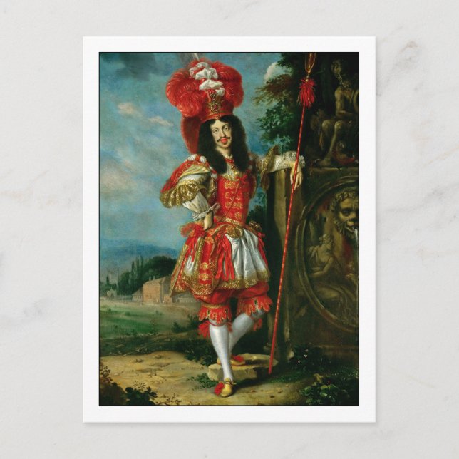 Postal El emperador Leopold el primero de Jan Thomas (Anverso)