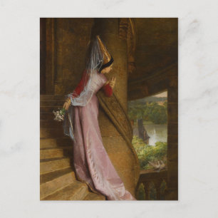 Postal El encuentro secreto, de Pierre-Charles Comte