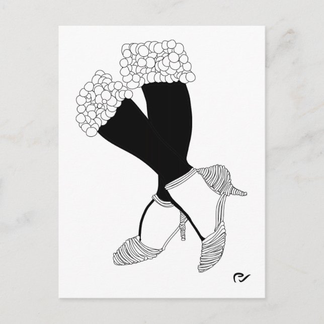 Postal El equilibrio correcto (Anverso)