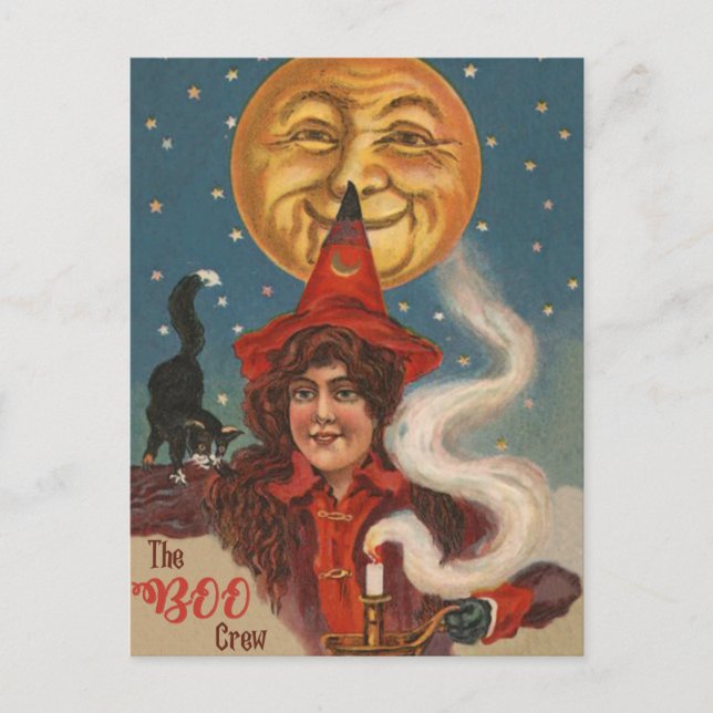 Postal El equipo de Boo (Anverso)