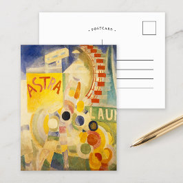 Postal El equipo de Cardiff | Robert Delaunay