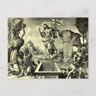 Postal ¡Él es Risen!