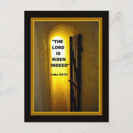 Postal ÉL ES RISEN Postcard