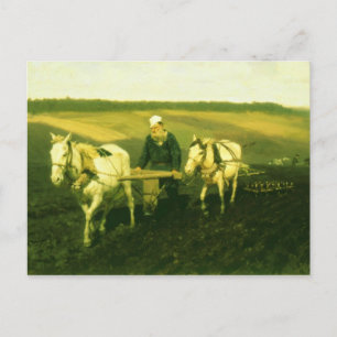 Postal El escritor Lev Nikolaevich Tolstoy