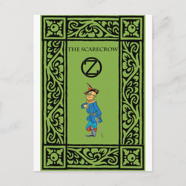 Postal El espantapájaros (Anverso)