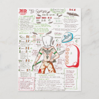 Postal El espantapájaros