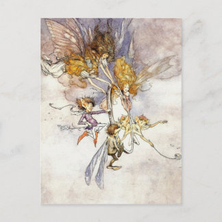 Postal "El espejo mágico"