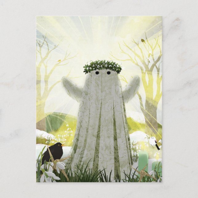 Postal El Espíritu De Imbolc (Anverso)