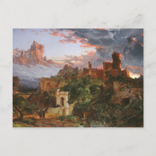 Postal El espíritu de la guerra, 1851 (petróleo sobre lie