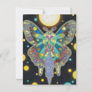 Postal El espíritu de la luna