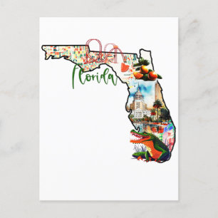 Postal El Estado De Florida