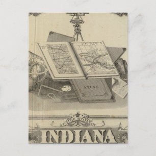 Postal El estado de Indiana