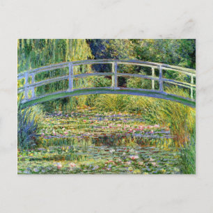 Postal El estanque de los lirios de agua de Monet Bella A